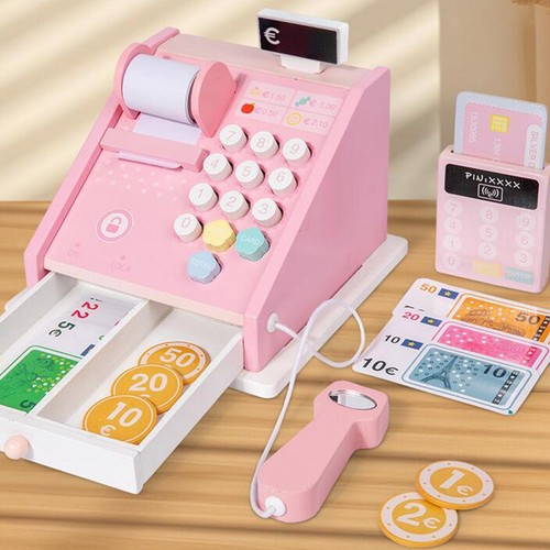 Cash register toy supermarket - toy,