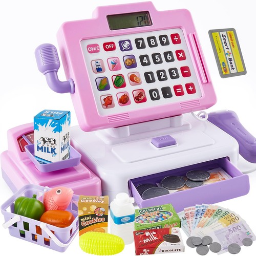 Kids cash register toy - cash,