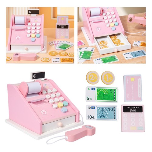 Cash register toy - register, supermarket