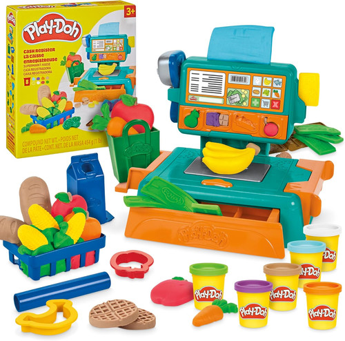 Cash register toy - cash, play