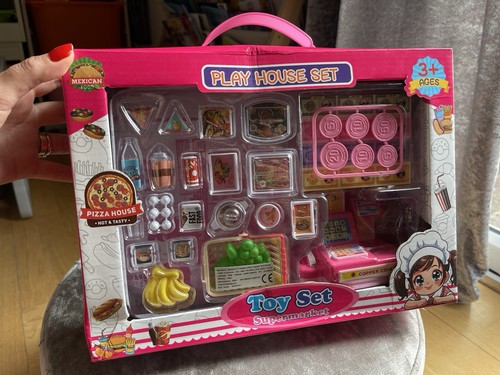 Children play supermarket - children’s,