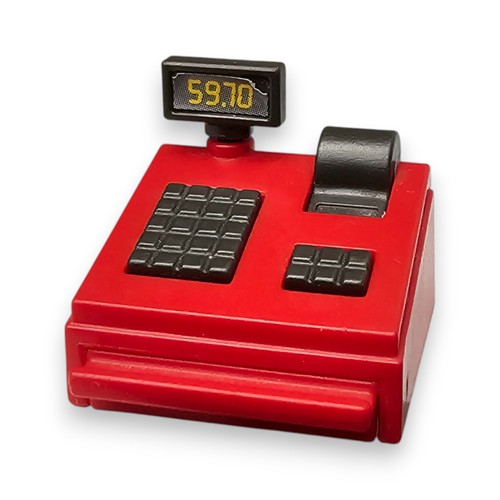 Playmobil accessories red cash - playmobil,